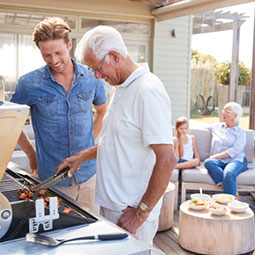 Use the outdoor grill to keep your home cool in summer months.
