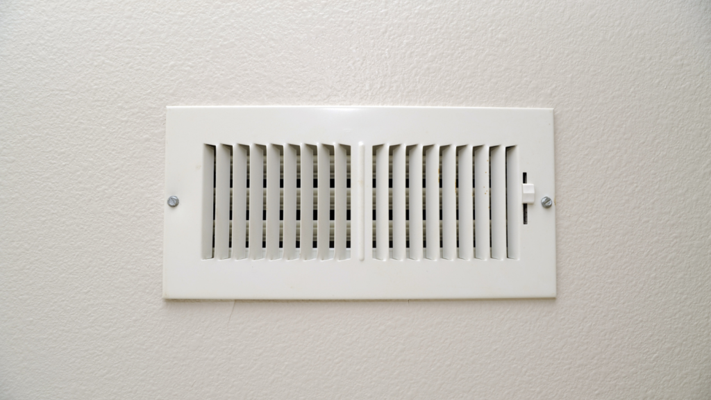 Adjustable vent covers allow you to adjust the direction of air flow. 