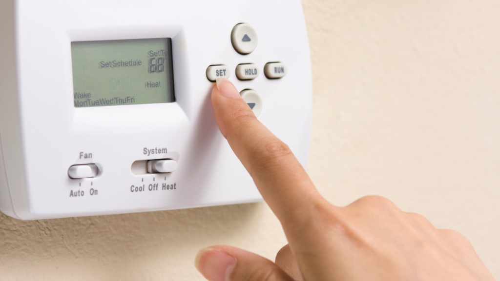 Setting your thermostat correctly allows your HVAC system to work efficiently and effectively. 