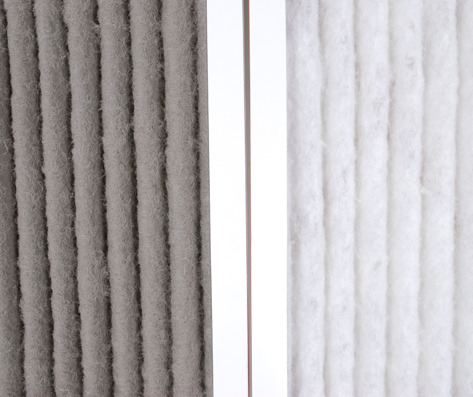 What does the color of my furnace filter mean?