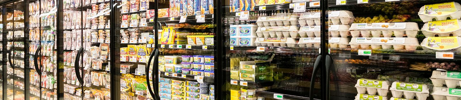 A well-designed and maintained supermarket cooler installed by Pierce Refrigeration will run efficiently and could help reduce operating costs.